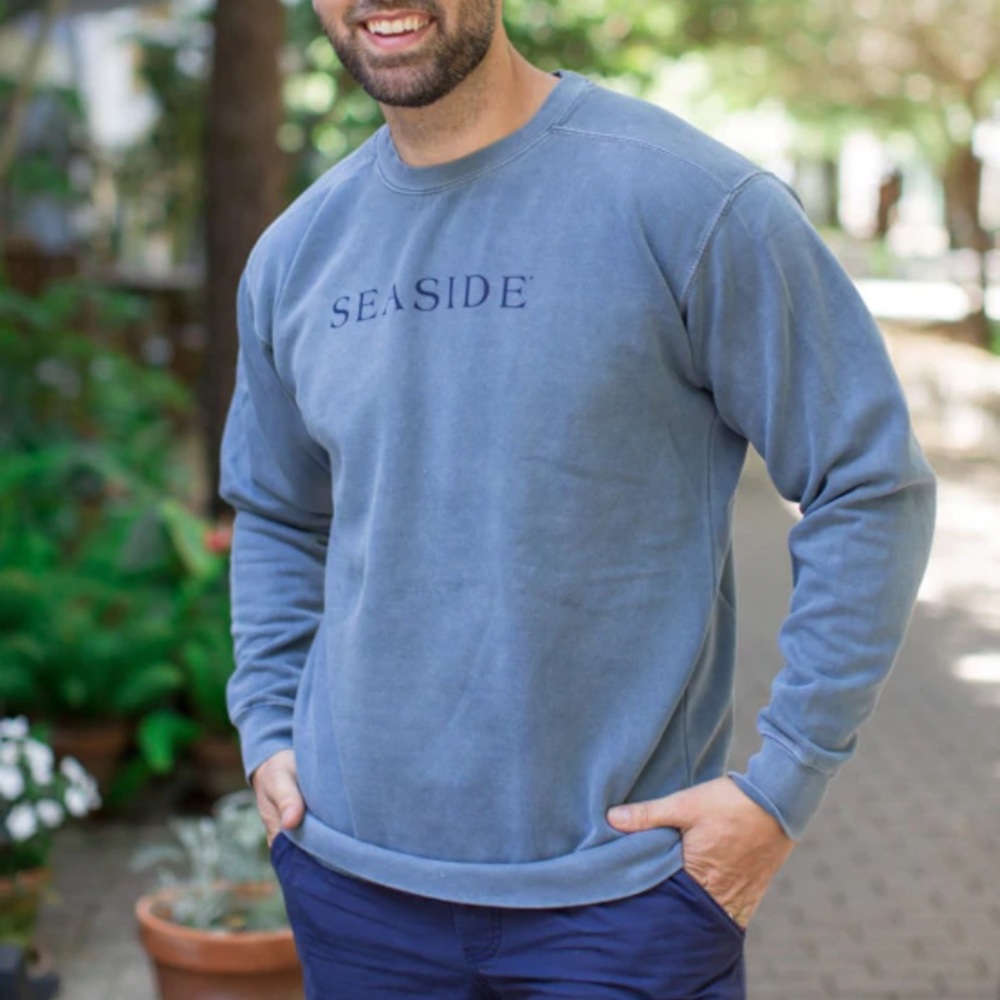 Navy Seaside Crewneck